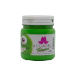 ACUAREL- TEMPERA ESCOLAR POTE X 600 GRS VERDE MANZANA
