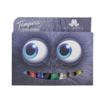 ACUAREL- TEMPERA ESCOLAR POMO x10 SURTIDA x9 GR