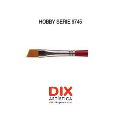 CASAN- PINCEL / HOBBY SINTETICO DORADO ANGULAR S.9745 04 