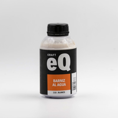 EQ- BARNIZ PARA MADERA AL AGUA X 375ML. 210 BASICOS BLANCO EQ- BARNIZ PARA MADERA AL AGUA X 375ML. 210 BASICOS BLANCO