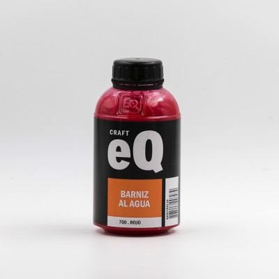 EQ- BARNIZ PARA MADERA AL AGUA X 375ML. 700 BASICOS ROJO EQ- BARNIZ PARA MADERA AL AGUA X 375ML. 700 BASICOS ROJO
