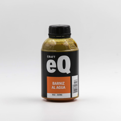 EQ- BARNIZ PARA MADERA AL AGUA X 375ML. 802 BASICOS SIENA EQ- BARNIZ PARA MADERA AL AGUA X 375ML. 802 BASICOS SIENA
