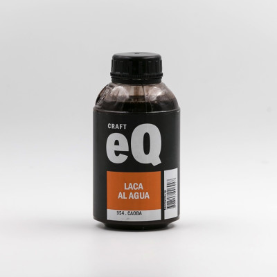 EQ- LACA AL AGUA X  375 ML. 954 CAOBA  