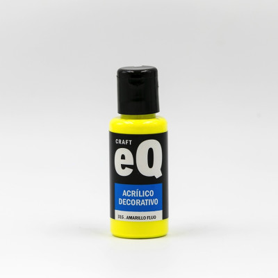 EQ- ACRILICO X  50 ESPECIALES 315 AMARILLO FLUO  