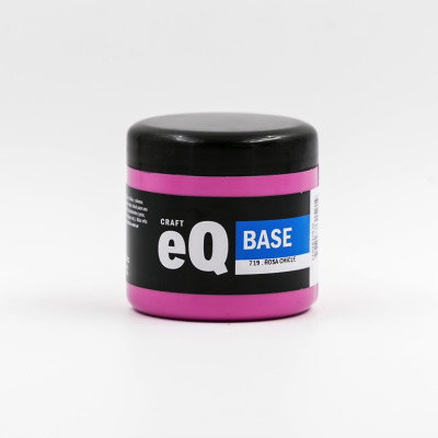 EQ- BASE ACRILICA X  200 ML. 719 ROSA CHICLE 