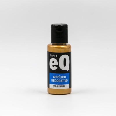 EQ- ACRILICO X  50 ESPECIALES 045 ORO RICO  