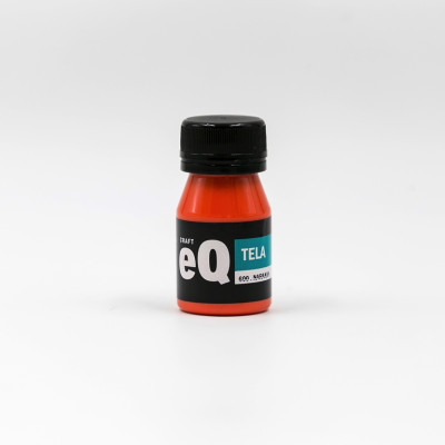 EQ- PINTURA PARA TELA  X 37 ML 600 NARANJA  
