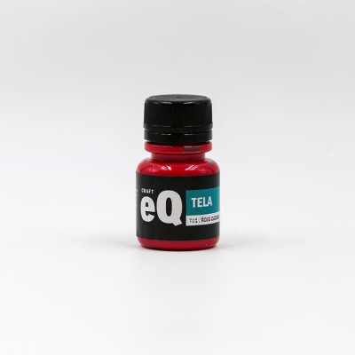 EQ- PINTURA PARA TELA X 37 ML 701 ROJO DE CADMIO EQ- PINTURA PARA TELA X 37 ML 701 ROJO DE CADMIO