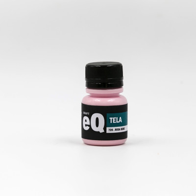 EQ- PINTURA PARA TELA X 37 ML 720 ROSA BEBE EQ- PINTURA PARA TELA X 37 ML 720 ROSA BEBE