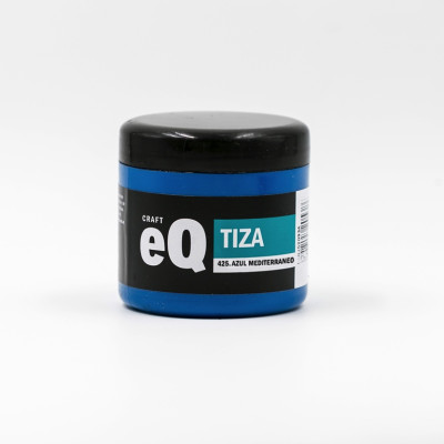 EQ- PINTURA CHALK / TIZA  X 200 CC 425 AZUL MEDITERRANEO 