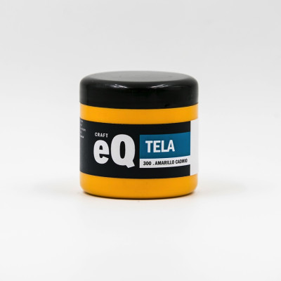 EQ- PINTURA PARA TELA X 200 ML 300 AMARILLO DE CADMIO EQ- PINTURA PARA TELA X 200 ML 300 AMARILLO DE CADMIO