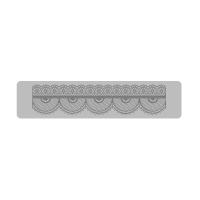 EQ- BAJO RELIEVE PUNTILLAS 30.5x7.5cm COD 101 