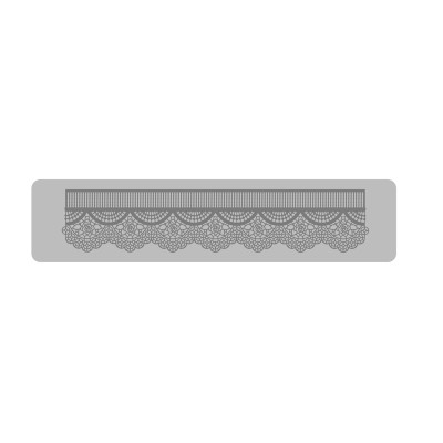 EQ- BAJO RELIEVE PUNTILLAS 30.5x7.5cm COD 102 