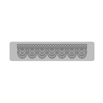 EQ- BAJO RELIEVE PUNTILLAS 30.5x7.5cm COD 103 