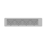 EQ- BAJO RELIEVE PUNTILLAS 30.5x7.5cm COD 104 