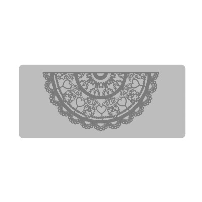 EQ- BAJO RELIEVE PUNTILLAS CHICAS 15x8.5cm COD 300 