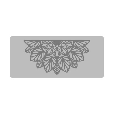 EQ- BAJO RELIEVE PUNTILLAS CHICAS 15x8.5cm COD 302 