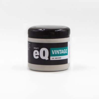 EQ- PINTURA VINTAGE X 200 CC 118 GRIS VISON (NUEVA) EQ- PINTURA VINTAGE X 200 CC 118 GRIS VISON (NUEVA)