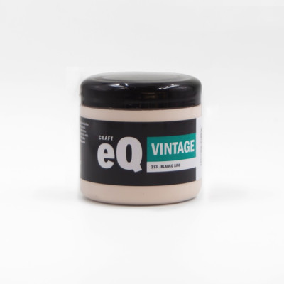EQ- PINTURA VINTAGE X 200 CC 213 BLANCO LINO (NUEVA) EQ- PINTURA VINTAGE X 200 CC 213 BLANCO LINO (NUEVA)