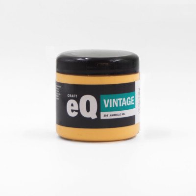 EQ- PINTURA VINTAGE X 200 CC 308 AMARILLO SOL (NUEVA) EQ- PINTURA VINTAGE X 200 CC 308 AMARILLO SOL (NUEVA)
