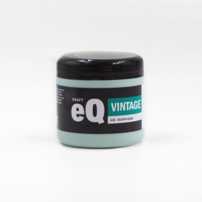 EQ- PINTURA VINTAGE X 200 CC 418 CELESTE AQUA (NUEVA) EQ- PINTURA VINTAGE X 200 CC 418 CELESTE AQUA (NUEVA)