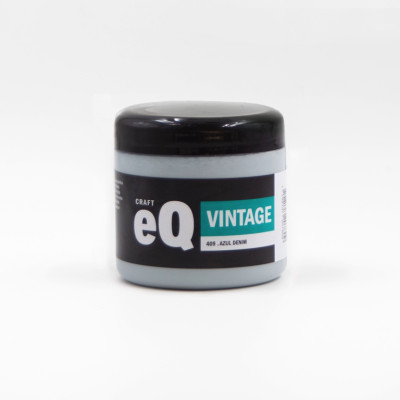 EQ- PINTURA VINTAGE X 200 CC 409 AZUL DENIM (NUEVA) EQ- PINTURA VINTAGE X 200 CC 409 AZUL DENIM (NUEVA)