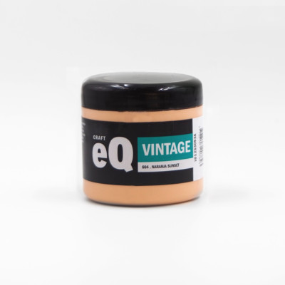 EQ- PINTURA VINTAGE X 200 CC 604 NARANJA SUNSET (NUEVA) EQ- PINTURA VINTAGE X 200 CC 604 NARANJA SUNSET (NUEVA)