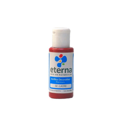 ETERNA- ACRILICO  X  50 ML.BASICOS 032 LACRE 