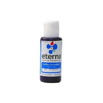 ETERNA- ACRILICO  X  50 ML.BASICOS 060 VIOLETA 