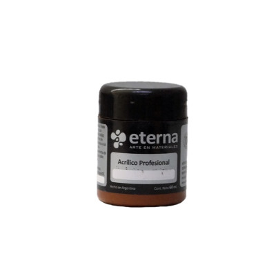 ETERNA- ACRILICO PROF X   60 ML GRUPO 1 85 TIERRA SIENA TOST 