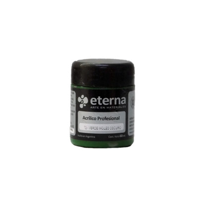 ETERNA- ACRILICO PROF X 60 ML GRUPO 2 72 VERDE INGLES OSC. ETERNA- ACRILICO PROF X 60 ML GRUPO 2 72 VERDE INGLES OSC.