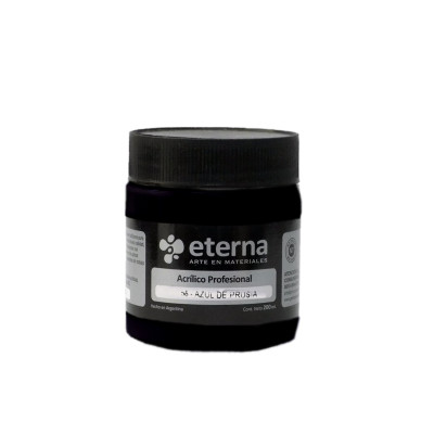 ETERNA- ACRILICO PROF X 200 ML GRUPO 1 58 AZUL DE PRUSIA ETERNA- ACRILICO PROF X 200 ML GRUPO 1 58 AZUL DE PRUSIA