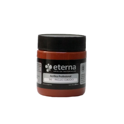ETERNA- ACRILICO PROF X 200 ML GRUPO 2 30 ROJO OXIDO 