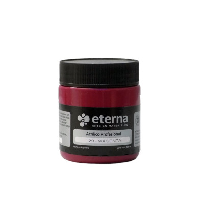 ETERNA- ACRILICO PROF X 200 ML GRUPO 4 29 MAGENTA 