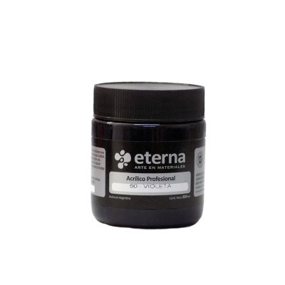 ETERNA- ACRILICO PROF X 200 ML GRUPO 4 60 VIOLETA 