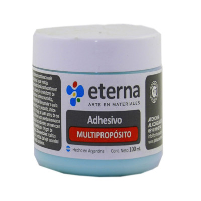 ETERNA- ADHESIVO MULTIPROPOSITO P/ LAM. ETC SUP. DURA X 100 ETERNA- ADHESIVO MULTIPROPOSITO P/ LAM. ETC SUP. DURA X 100