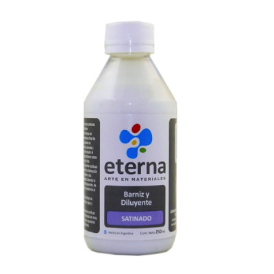 ETERNA- BARNIZ Y DILUYENTE X  250 ML  SATINADO 