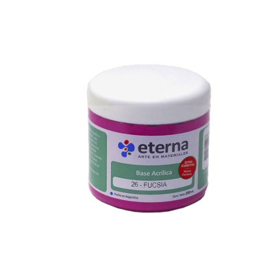 ETERNA- BASE ACRILICA X  200 ML. 026 FUCSIA 