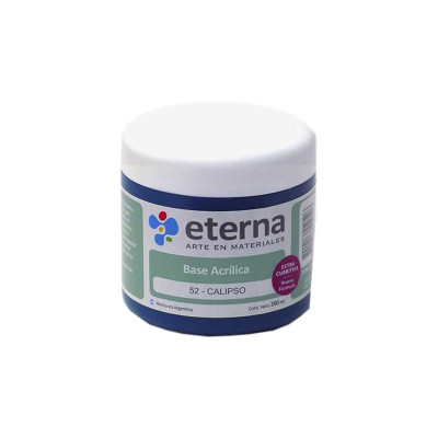 ETERNA- BASE ACRILICA X  200 ML. 052 CALIPSO 