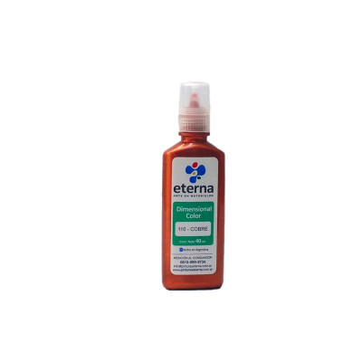 ETERNA- DIMENSIONAL X  40 ML METALICOS C/ PICO 110 COBRE 