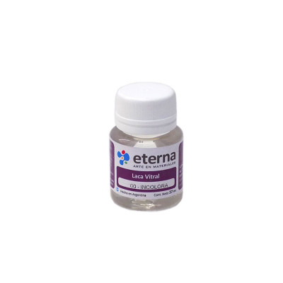 ETERNA- LACA VITRAL X 30 ML BASICOS TRANSPARENTES 000 INCOLORA ETERNA- LACA VITRAL X 30 ML BASICOS TRANSPARENTES 000 INCOLORA