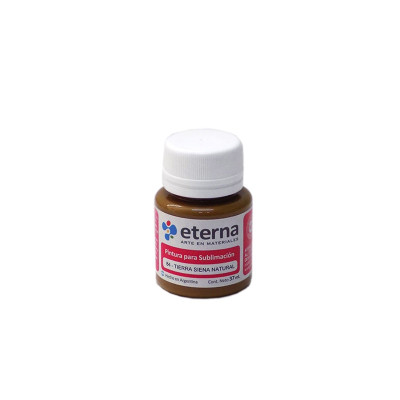 ETERNA- PINTURA P/ SUBLIMACION X 37ML. 84 T. SIENA. NATURAL ETERNA- PINTURA P/ SUBLIMACION X 37ML. 84 T. SIENA. NATURAL