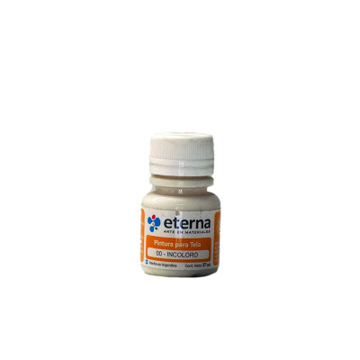 ETERNA- PINTURA PARA TELA X  37 ML BASICOS 000 INCOLORA 