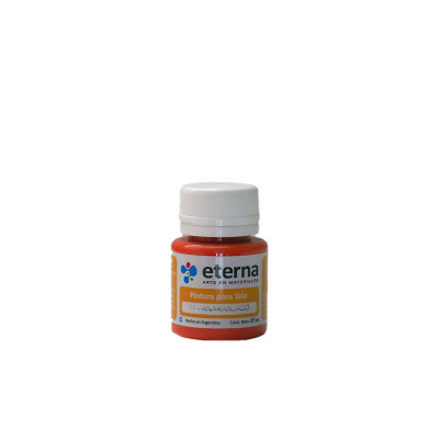 ETERNA- PINTURA PARA TELA X  37 ML BASICOS 017 ANARANJADO 