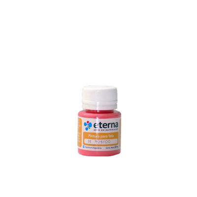 ETERNA- PINTURA PARA TELA X  37 ML BASICOS 038 ROSADO 