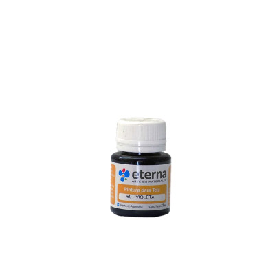 ETERNA- PINTURA PARA TELA X  37 ML BASICOS 060 VIOLETA 