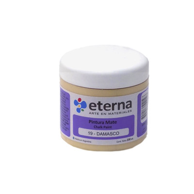 ETERNA- PINTURA MATE CHALK / TIZA X 200 ML 19 DAMASCO 