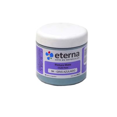 ETERNA- PINTURA MATE CHALK / TIZA X 200 ML 94 AZULADO 