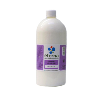ETERNA- BARNIZ MATE CHALK / TIZA X 1000 ML ETERNA- BARNIZ MATE CHALK / TIZA X 1000 ML