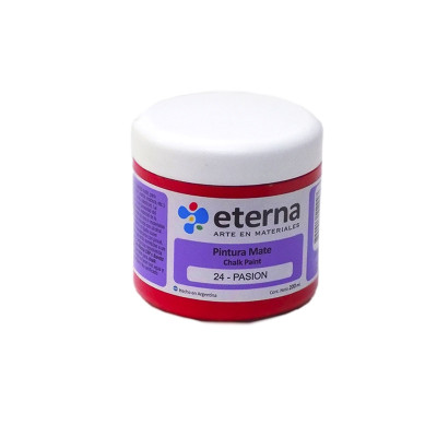 ETERNA- PINTURA MATE CHALK / TIZA X 200 ML 24 PASION 